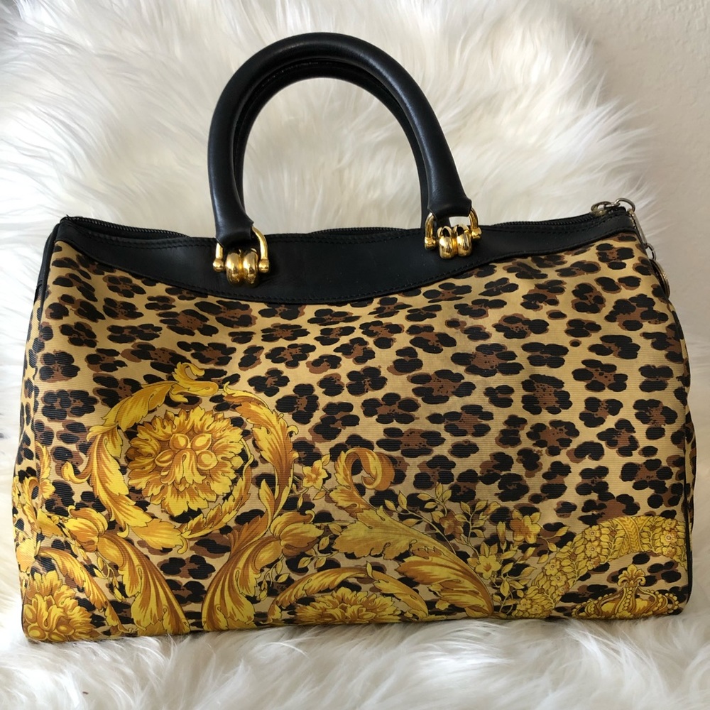 Authentic Vintage Versace Boston Bag